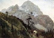 Albert Bierstadt Western_Trail_the_Rockies china oil painting artist